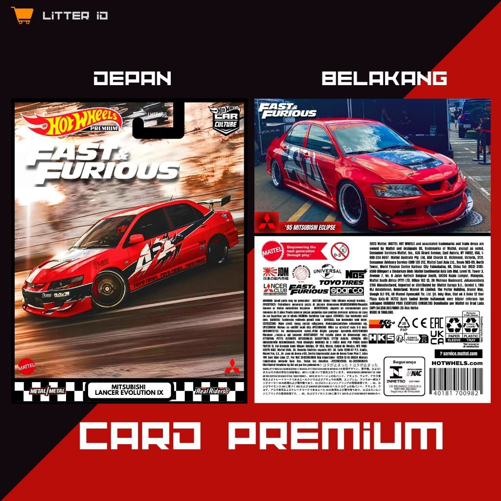 Jual Custom Card Premium MItsubishi Lancer Evolution IX | Shopee Indonesia