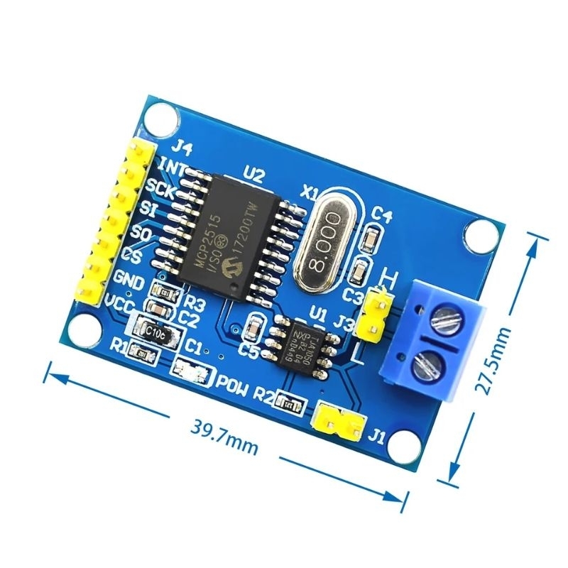 Jual Modul MCP2515 can bus module TJA1050 receiver SPI Arduino dan ARM ...