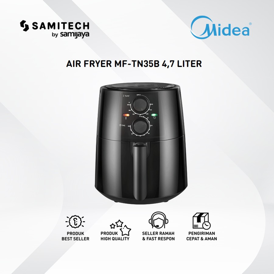 Midea 3.5L Air Fryer Digital MF-CN35B – Appliance World
