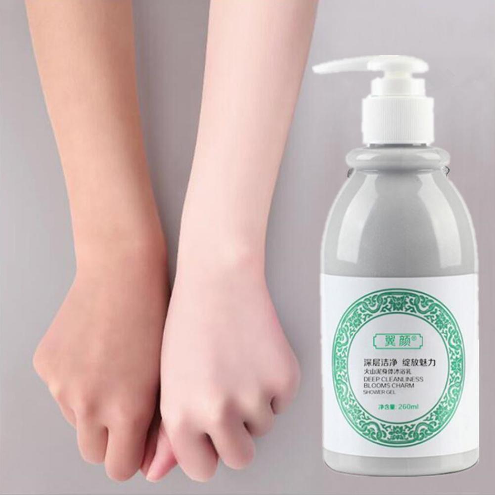 Jual lifusha sabun pemutih sabun lumpur vulkanik 260 ML deep sea mud