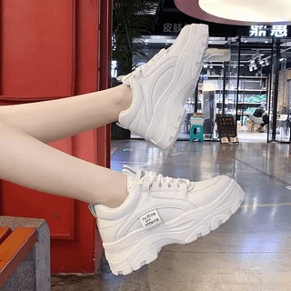 Sepatu Sneaker Wanita Korea Style Terlaris 2024