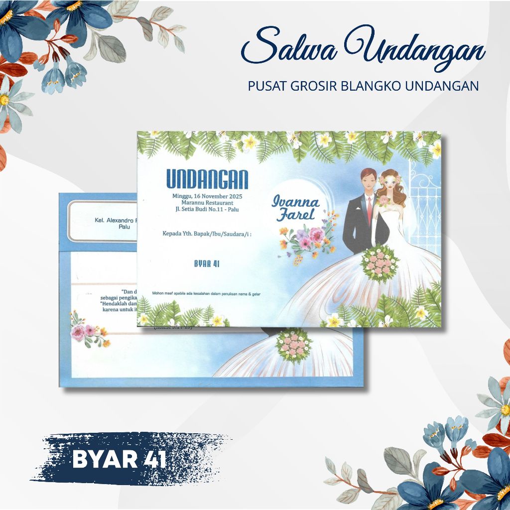 Jual Blangko Undangan Byar 41 Harga Murah | Shopee Indonesia