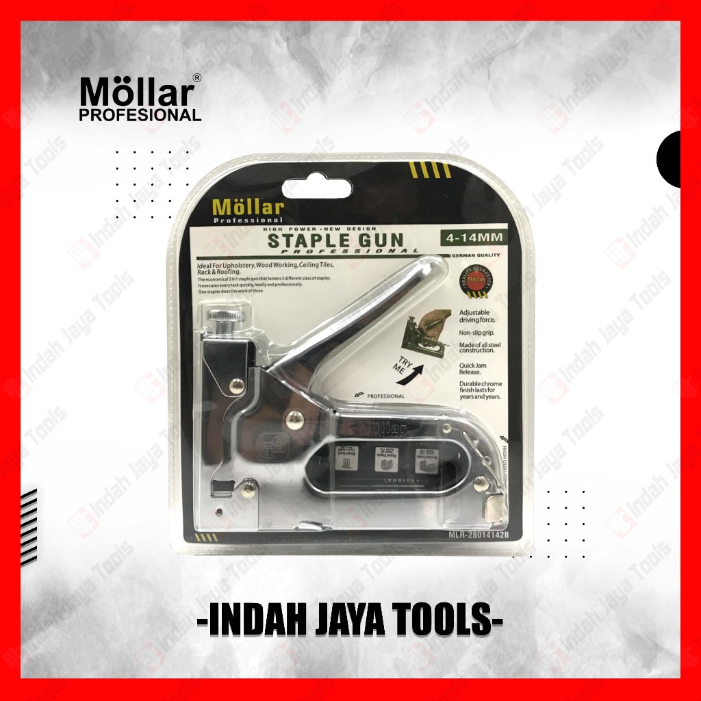 Jual Mollar Staples Gun Tacker In Stapler Jok Tembak Hekter Way Shopee Indonesia