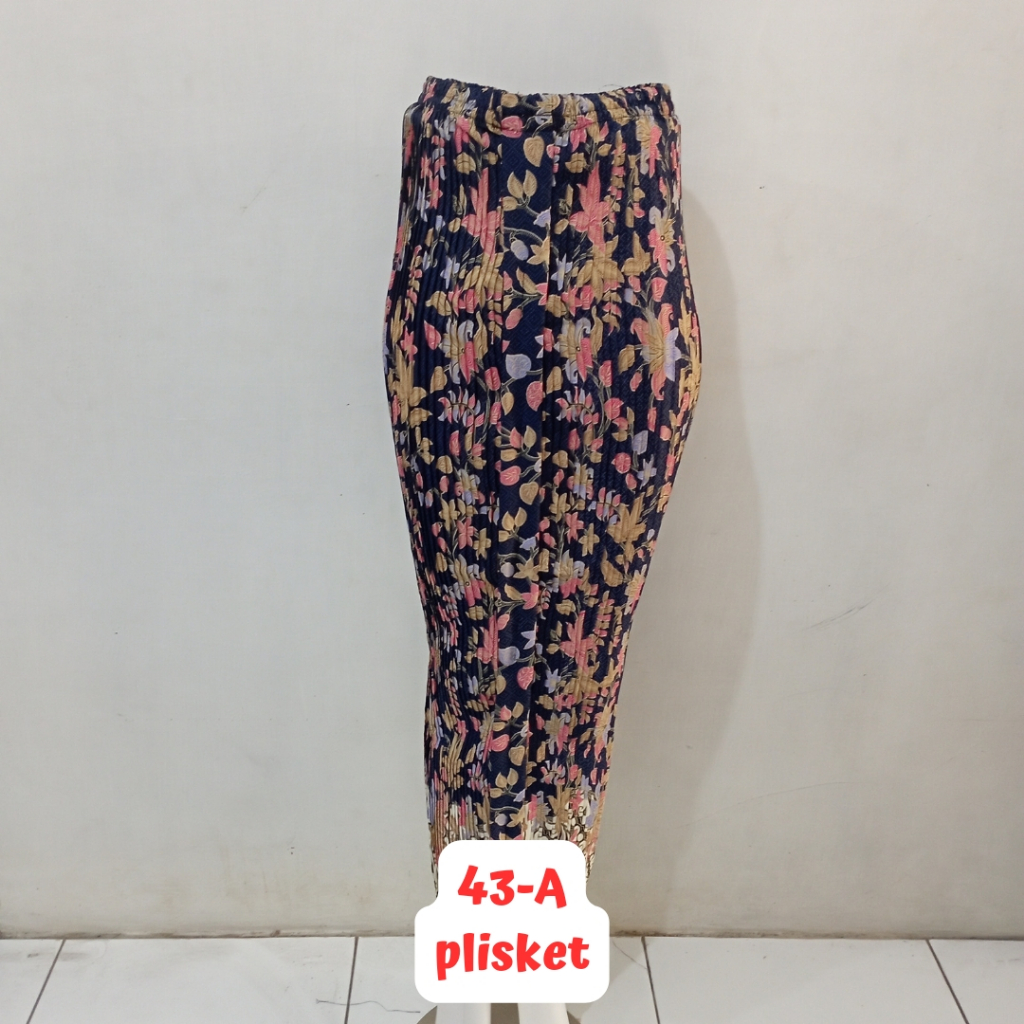 Jual Rok Plisket Batik Wiru Bawahan Kebaya Kondangan Wisuda Nikah Lipat Jawa Wiron Shopee 4122