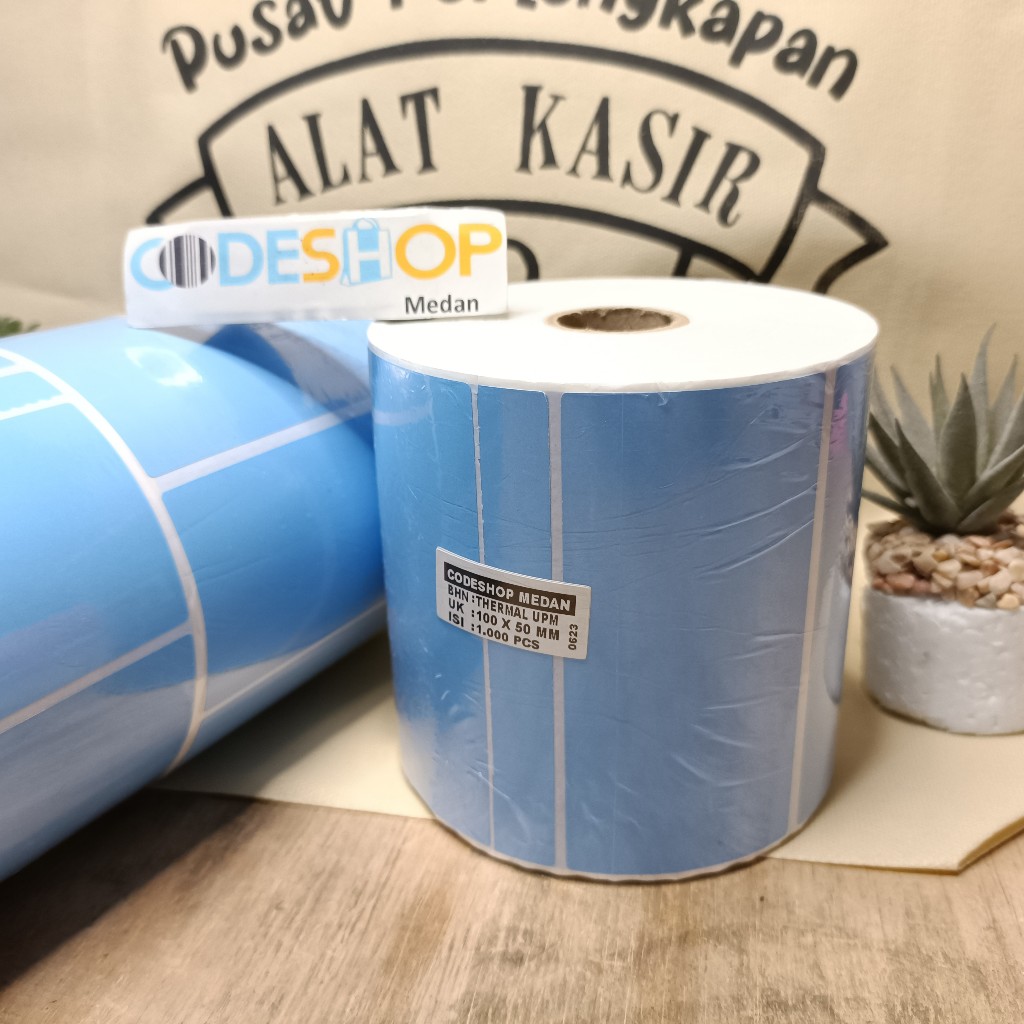 Jual Stiker Label Inventaris Barcode Dus Produk Warehouse Thermal ...
