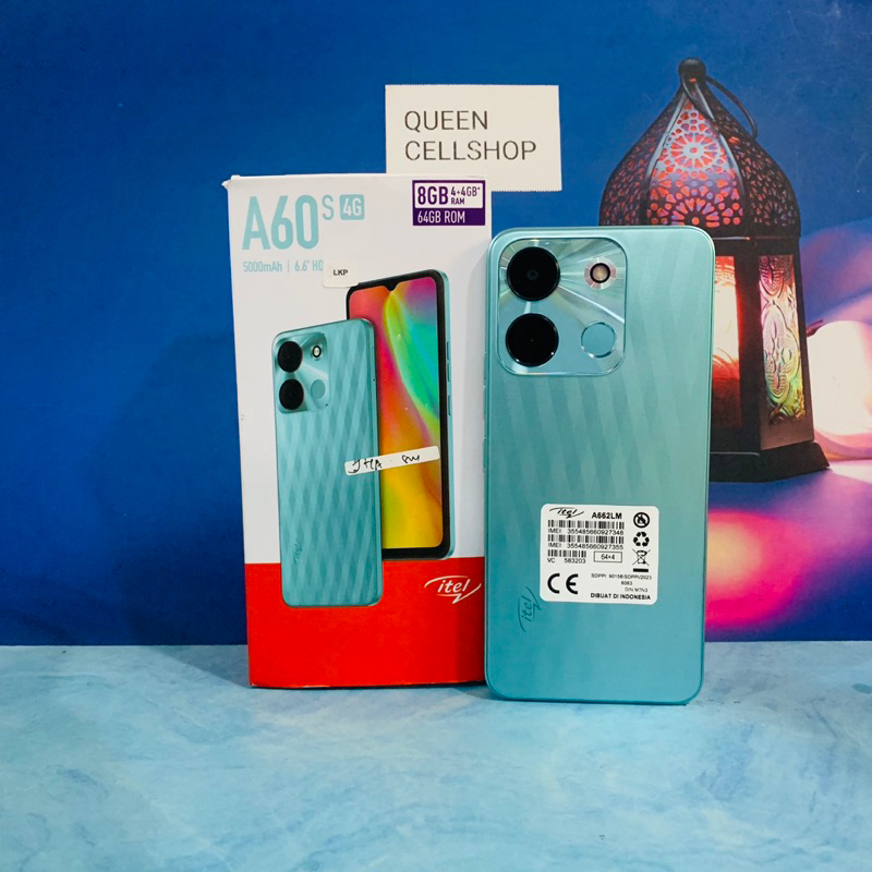 Jual ITEL A60S 4/64GB SECOND FULLSET | Shopee Indonesia