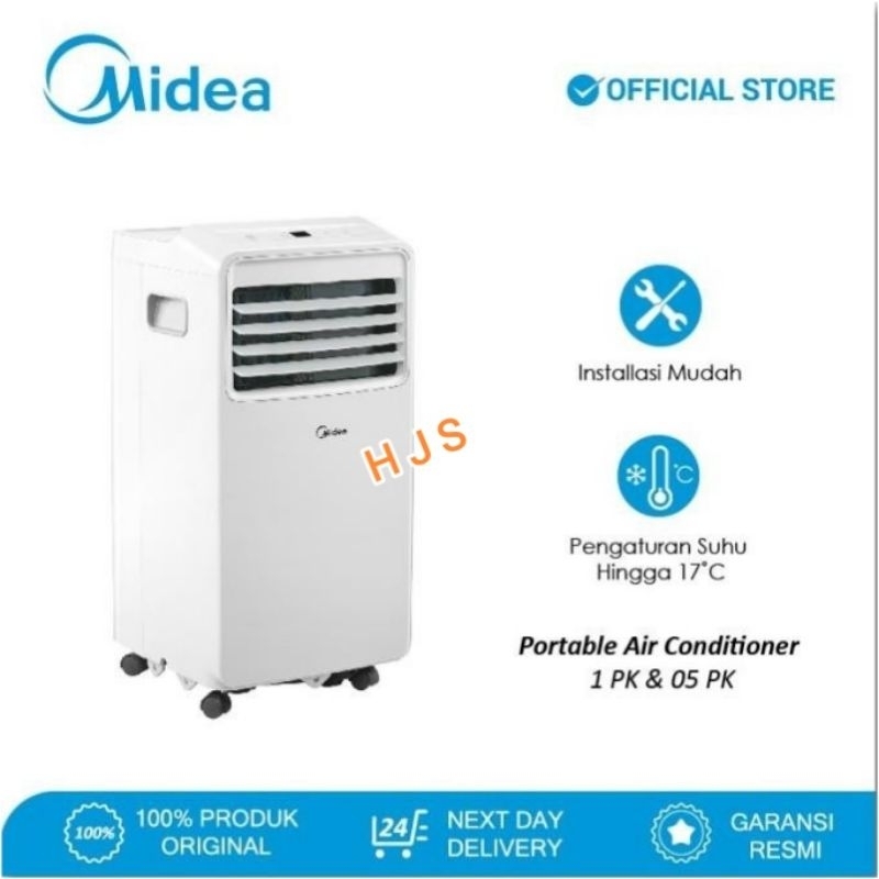 Jual MIDEA AC PORTABLE 1/2 PK MPHA05CRN7 AC 0,5 PK PENDINGIN RUANGAN