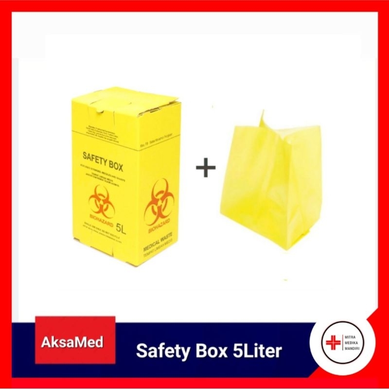 Jual Safety Box Kuning 5 Liter | Shopee Indonesia