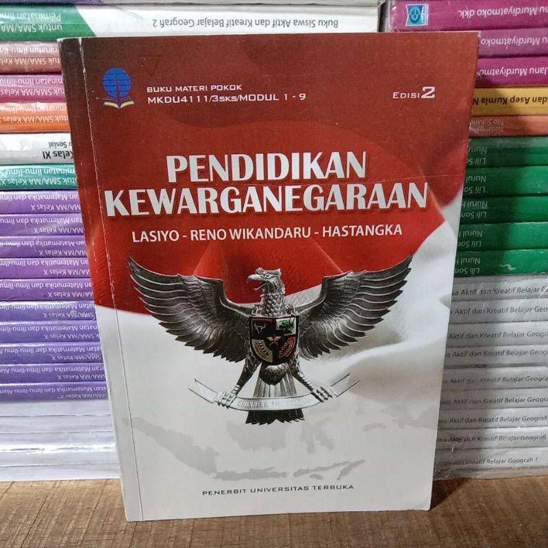 Jual Buku Original PENDIDIKAN KEWARGANEGARAAN EDISI 2 UT Universitas ...