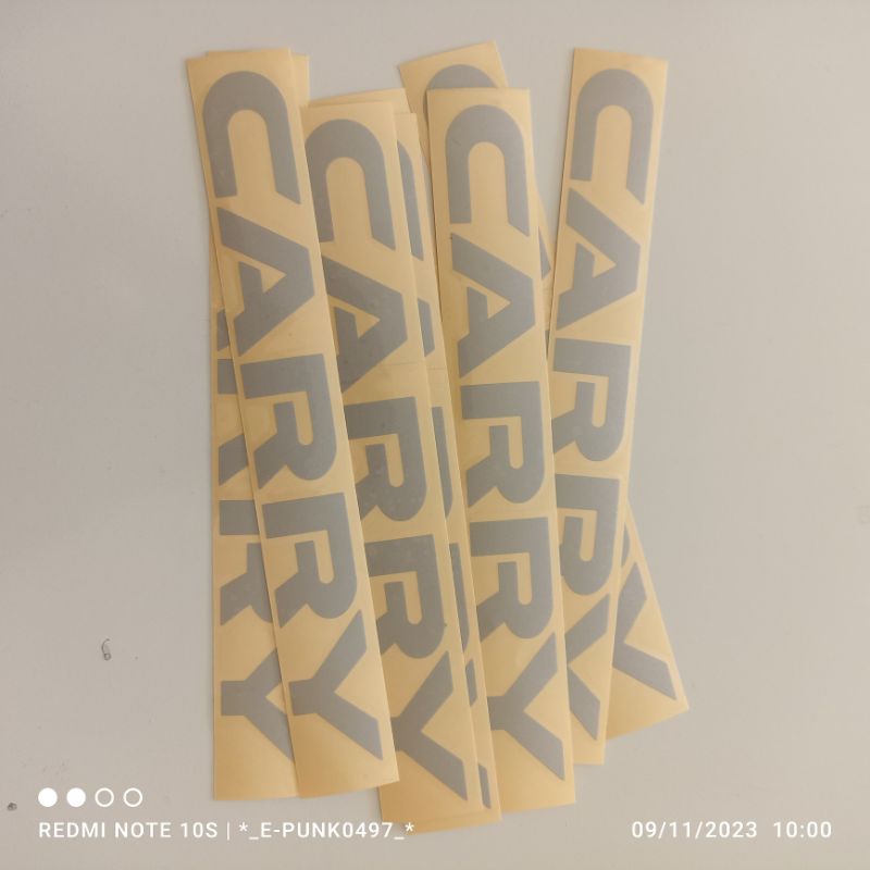 Jual Stiker Tulisan Carry New pick up Sticker Carry New | Shopee Indonesia