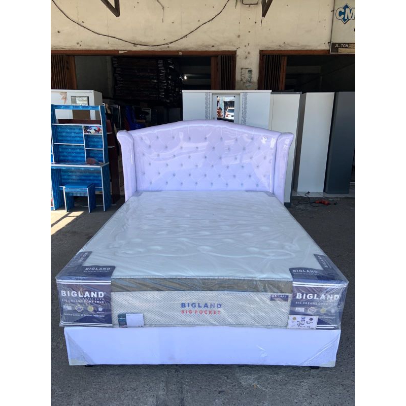 Jual BEDSET BIGLAND BIG POCKET DIVAN GARUDA | Shopee Indonesia