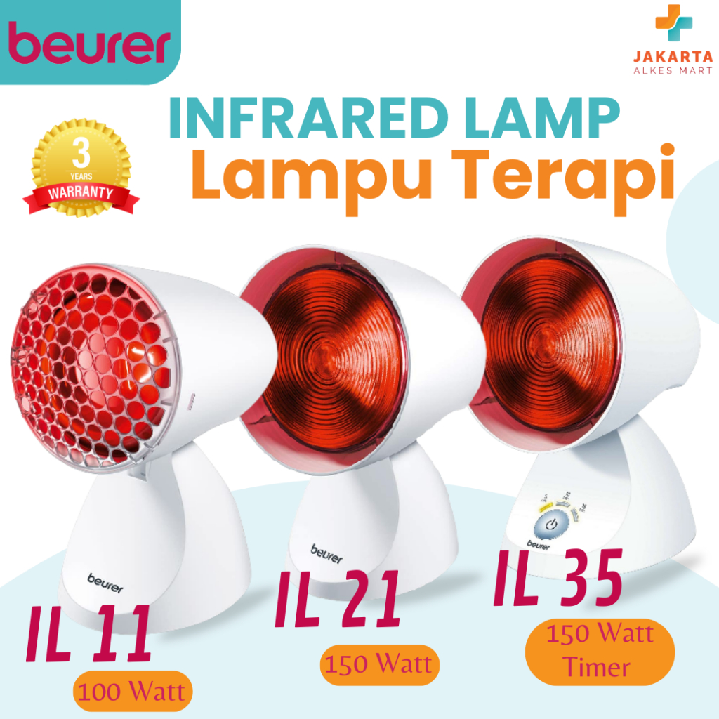 Jual Lampu Infrared Terapi Beurer Original Fisioterapi Infra Merah ...