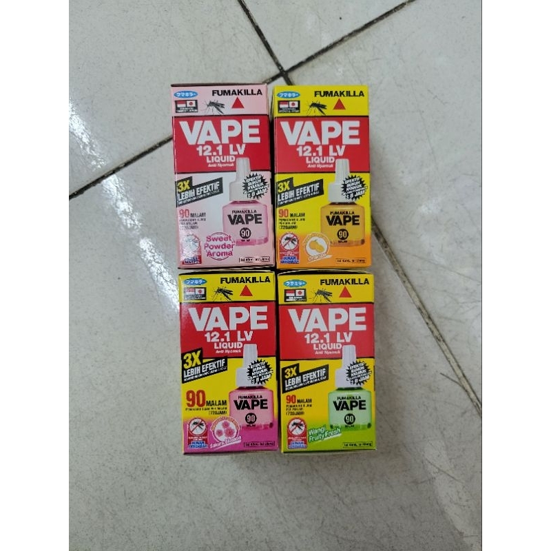 Jual Fumakilla Vape Obat Nyamuk Cair 90 Malam Shopee Indonesia