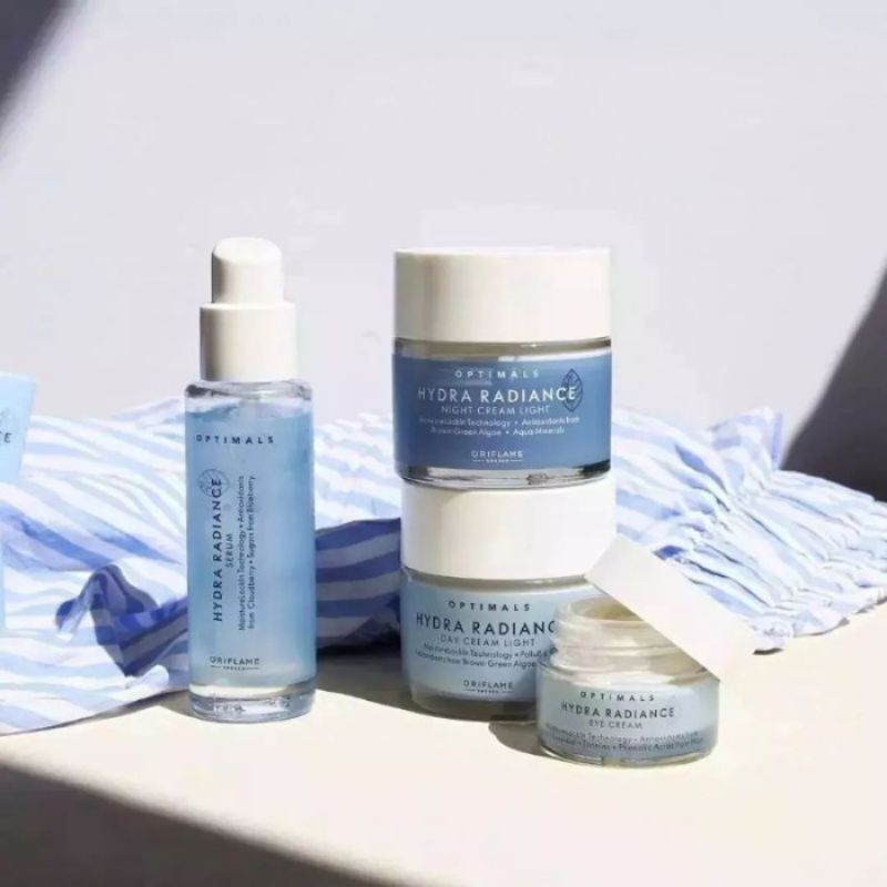Jual New Optimals Hydra Radiance Day Cream Light/Night Cream/Serum/Eye