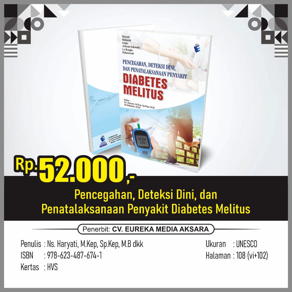 Jual Pencegahan, Deteksi Dini, Dan Penatalaksanaan Penyakit Diabetes ...