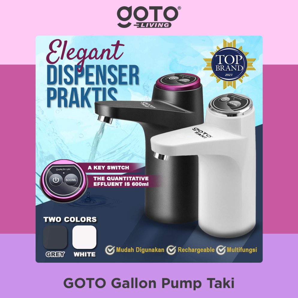 Jual Modern Goto Taki Pompa Galon Electric Dispenser Air Minum Water Pump Elektrik 08m Shopee 1817