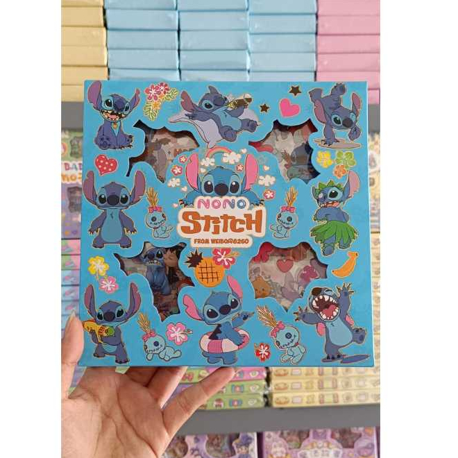 Jual Stiker Viral Stiker Sticker Momo Nono And Cici Stitch Isi 100 Lembar Bisa Cod Shopee Indonesia 6596