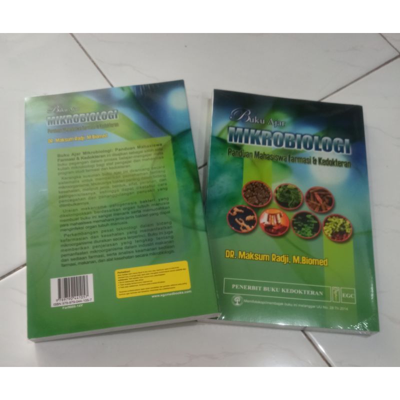 Jual Buku Ajar Mikrobiologi Untuk Mahasiswa Farmasi Dan Kedokteran ...