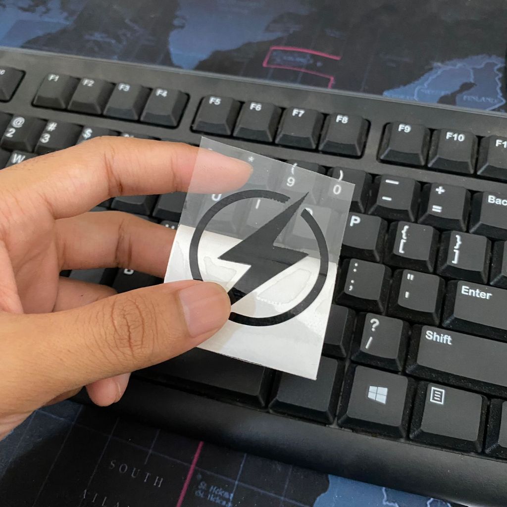 Jual STICKER LINGKARAN PETIR CUTTING VIRAL | Shopee Indonesia