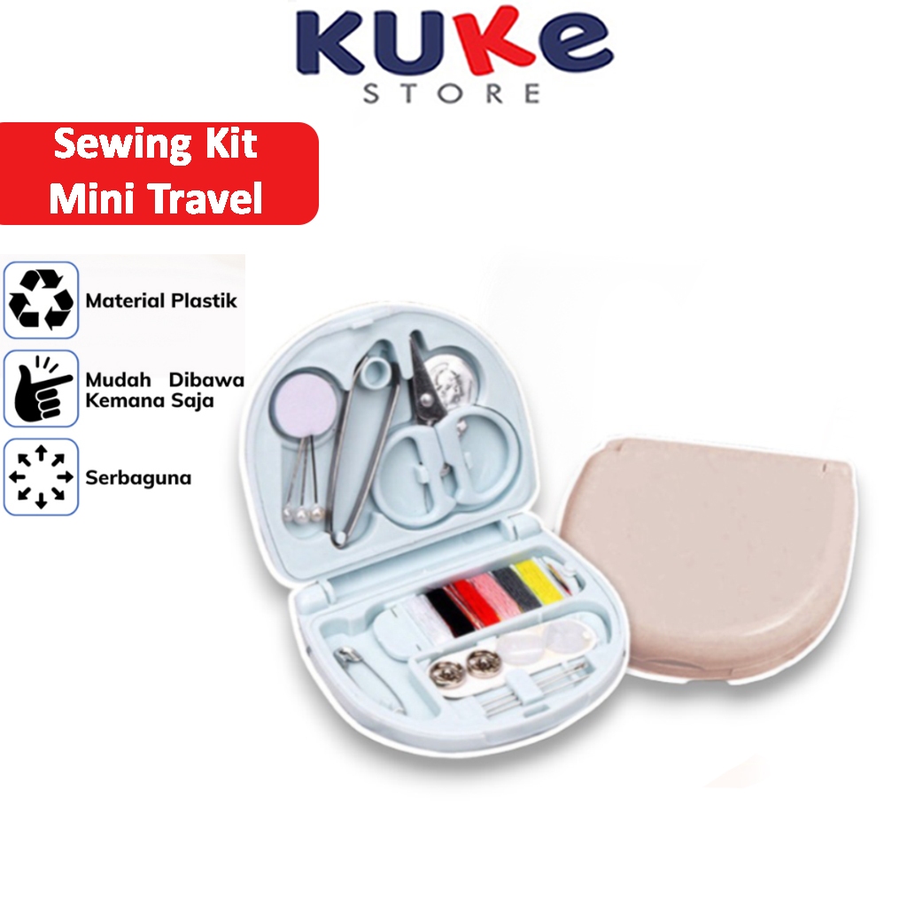 Jual KUKE Sewing Kit Travel Mini / Alat Peralatan Menjahit / Set Alat