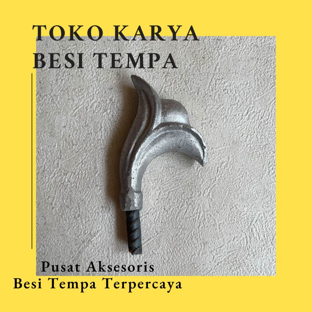 Jual Ornamen Pagar Besi Tulip T-10 / Ornamen Pagar Besi Aluminium