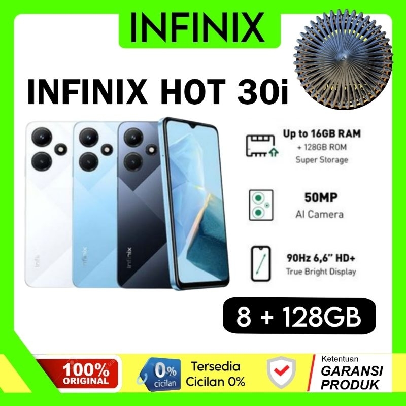 Jual INFINIX HOT 30i 8/128 | Shopee Indonesia