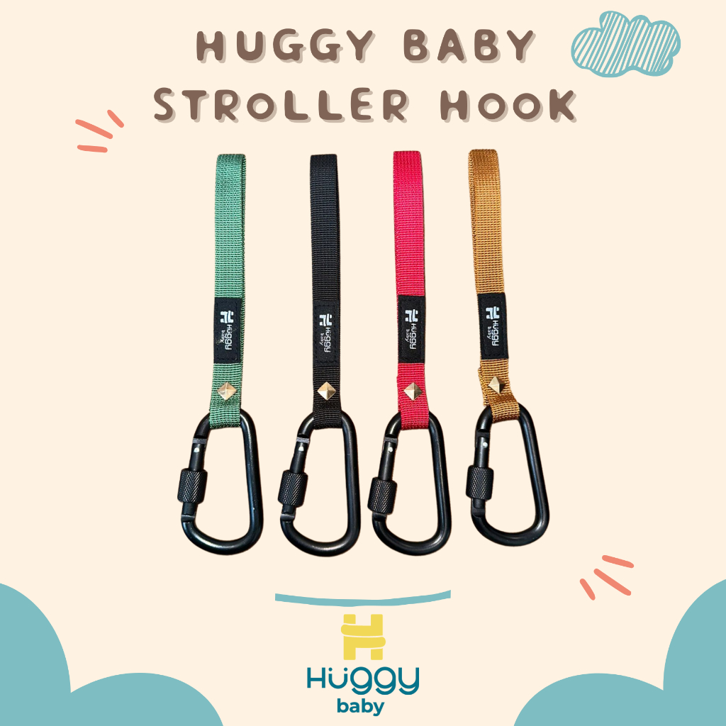 Jual Huggy Baby ACC003 Rope Stroller Hook | Gantungan Stroller Premium ...
