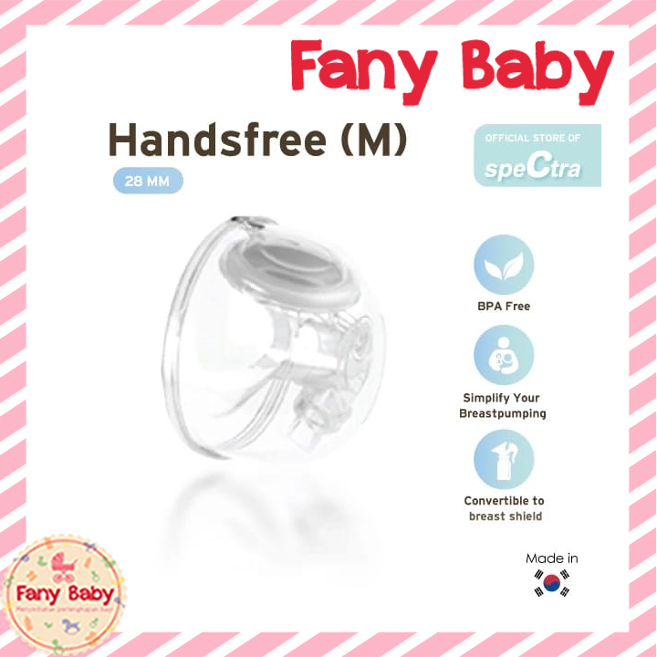 Jual SPECTRA HANDSFREE BREAST SHIELD M 28MM | Shopee Indonesia