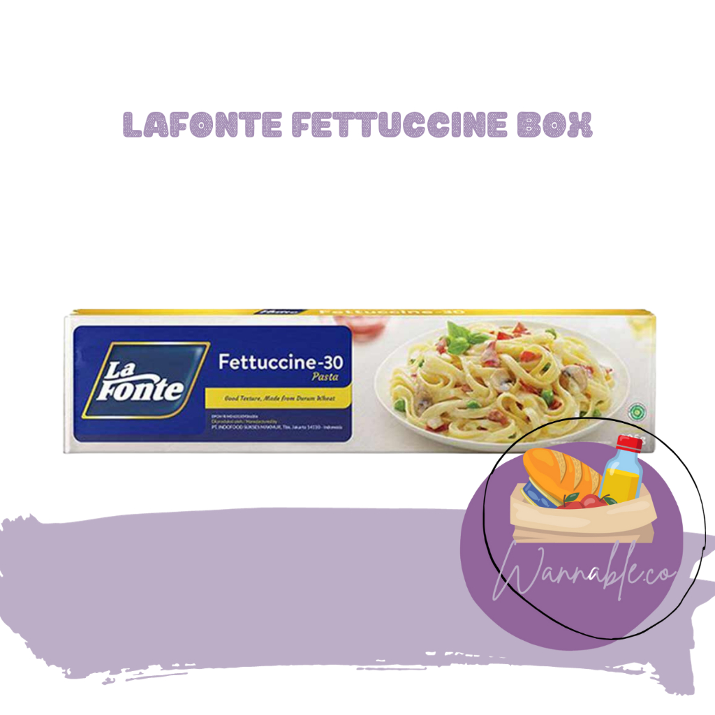 Jual LAFONTE FETTUCCINE BOX 225GR Shopee Indonesia