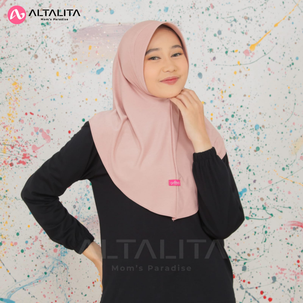 Jual Altalita - Hijab Instan Qiara Penguin Kerudung Sport Size S ...