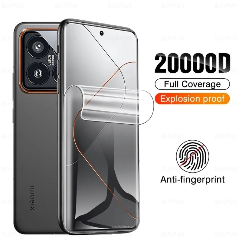 Lot De 2 Films De Protection Écran Hydrogel Pour Xiaomi 14 - Marque Taperso - Transparent - Neuf