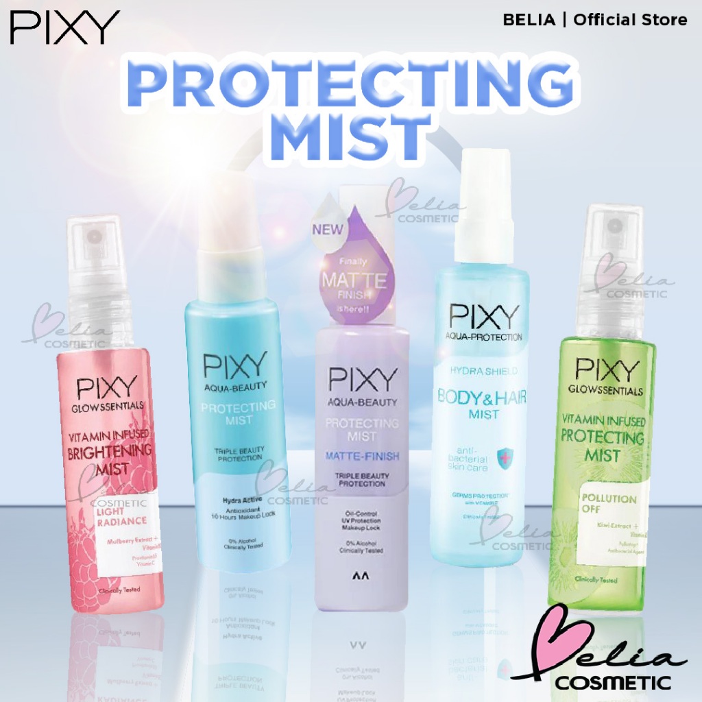 Jual BELIA PIXY Aqua Beauty Protecting Mist 60mL ( face mist ) Shield