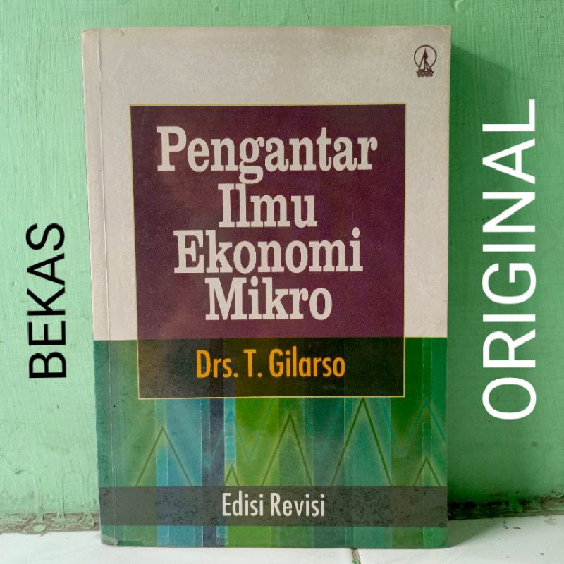 Jual Buku Pengantar Ilmu Ekonomi Mikro Edisi Revisi Penerbit Kanisius ...