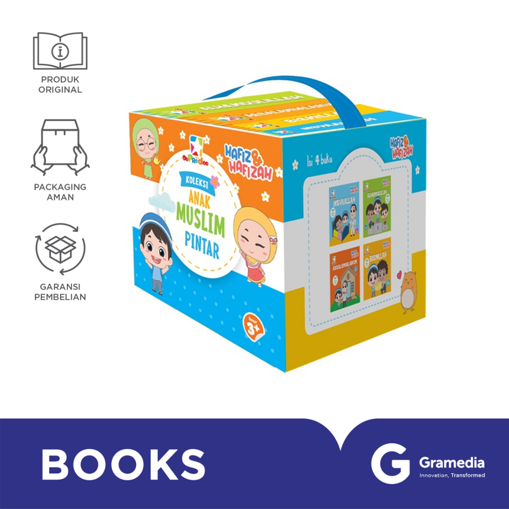 Jual Opredo Koleksi Board Book Anak Muslim Pintar Hafiz Hafizah ...
