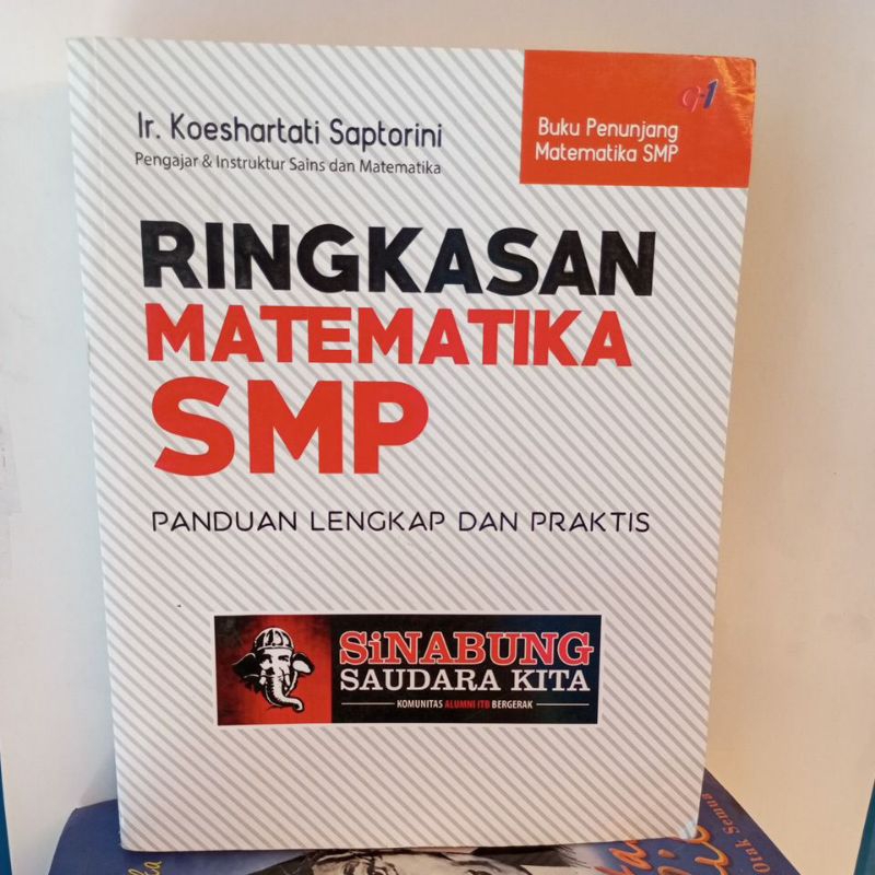 Jual Buku Ringkasan Matematika Untuk Smp Panduan Lengkap Dan Praktis Shopee Indonesia 8753