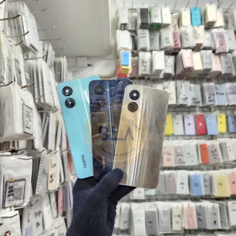 Jual HOUSING BACK CASING FULLSET BACKDOOR + BEZEL R3ALM3 C33 2022 ...