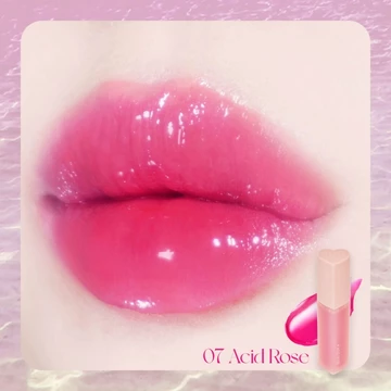 Holika Heart Crush Bare Glaze Tint Tinted Lip Glaze W Stain