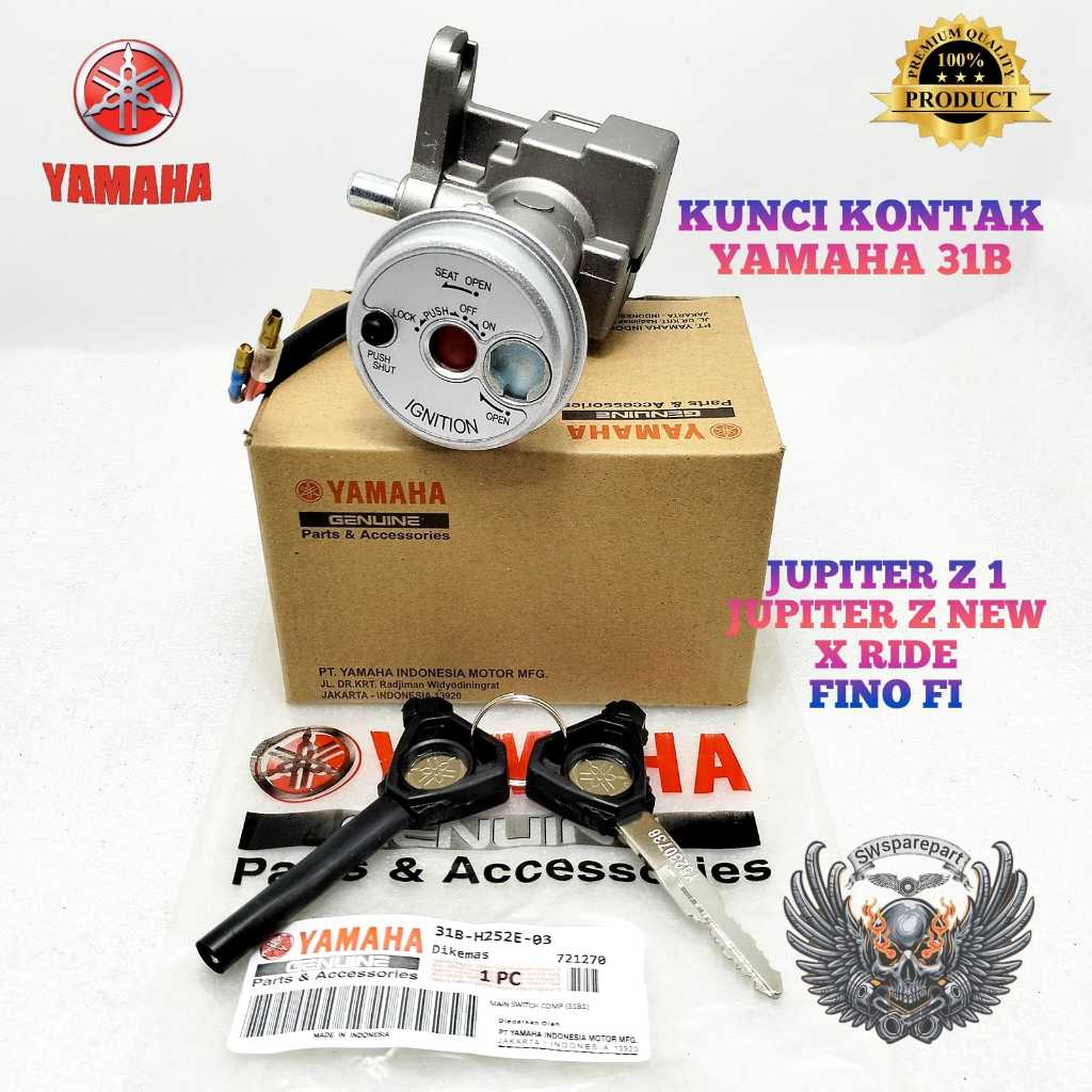 Jual (ORI) KUNCI KONTAK YAMAHA YGP FINO FI KUALITAS ORIGINAL YAMAHA ...