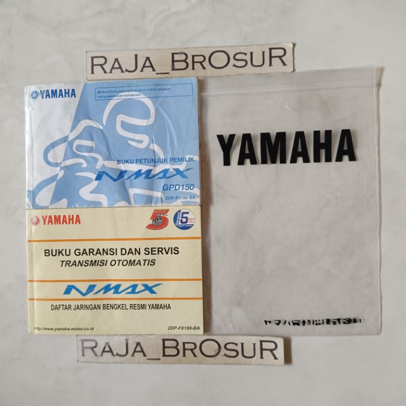 Jual Buku petunjuk pemilik + Buku garansi dan servis transmisi otomatis