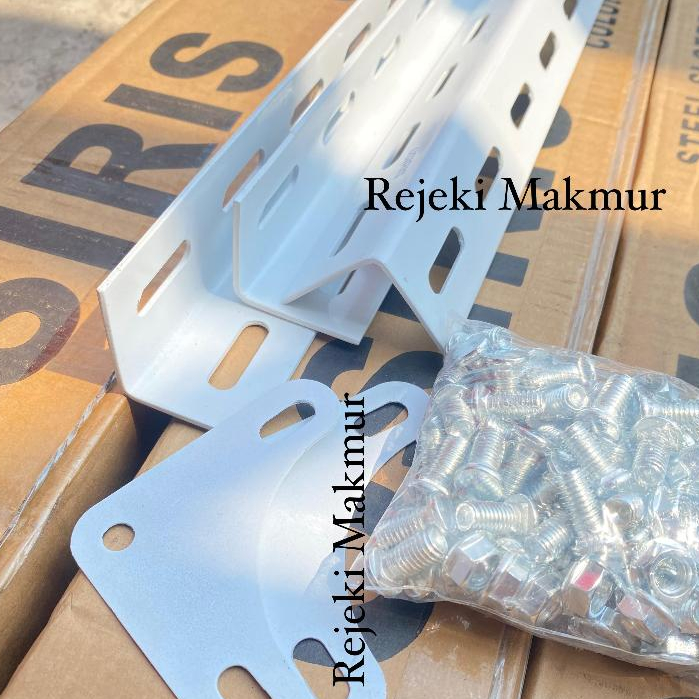 Jual Besi Siku / Rak Siku / SIKU LUBANG TEBAL 2 MM OSIRIS BERAT 3,1 KG ...