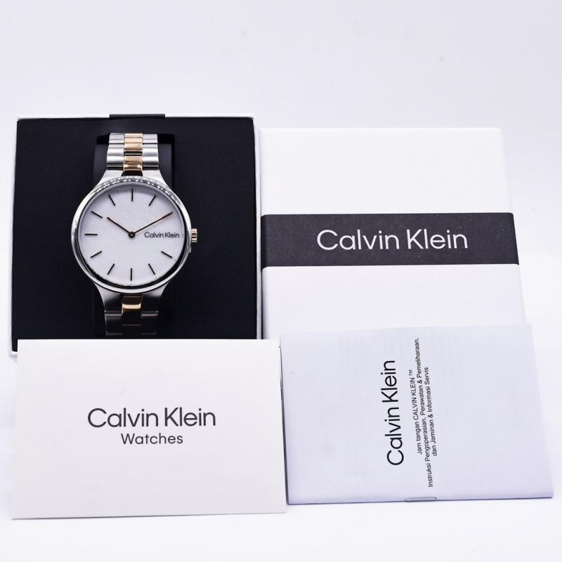 Jual CALVIN KLEIN 25200428 Linked Jam Tangan Wanita Original | Shopee ...