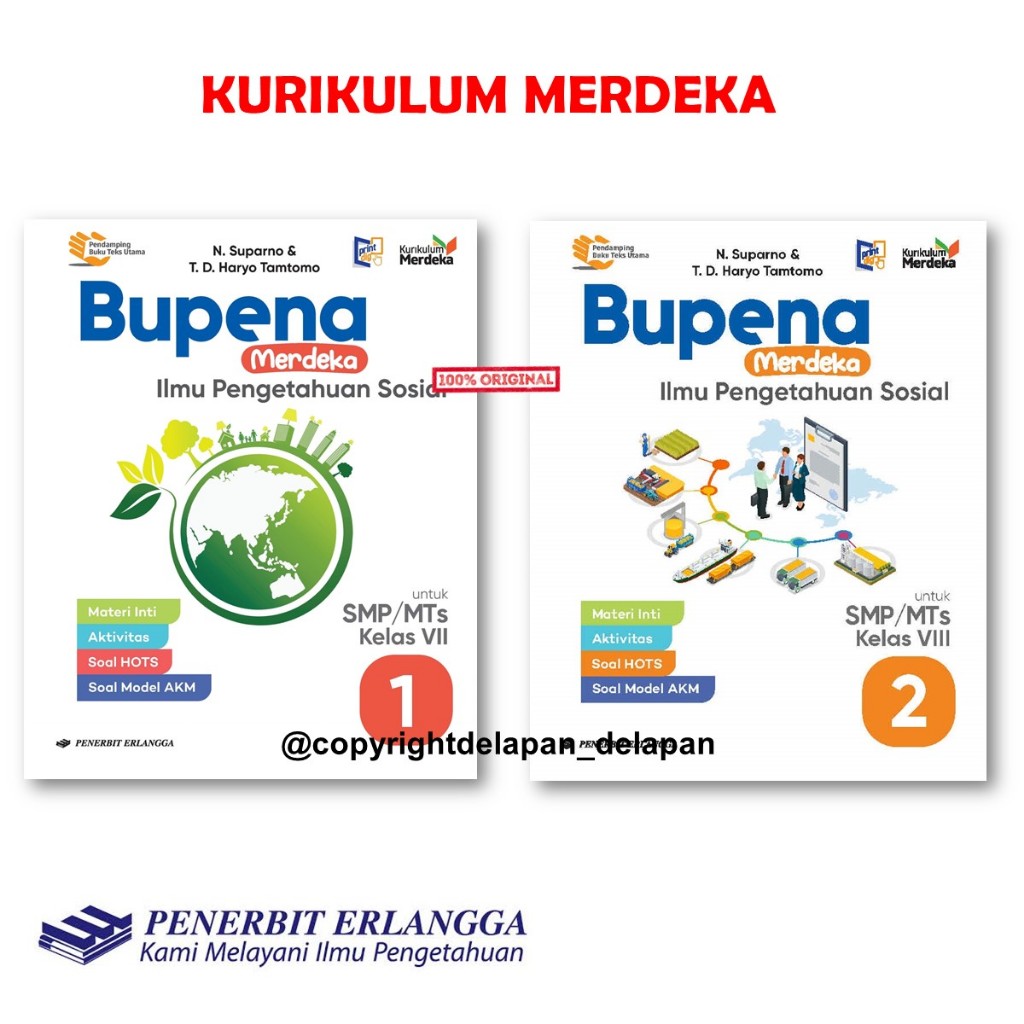 Jual Bupena Merdeka IPS SMP Kelas 7 8 9 - Kurikulum Merdeka | Shopee ...