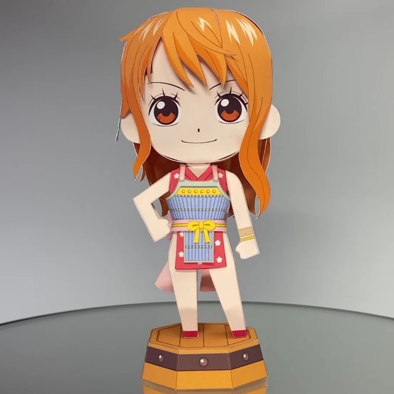 Jual DIY Papercraft Anime One Piece Action Figure | Shopee Indonesia