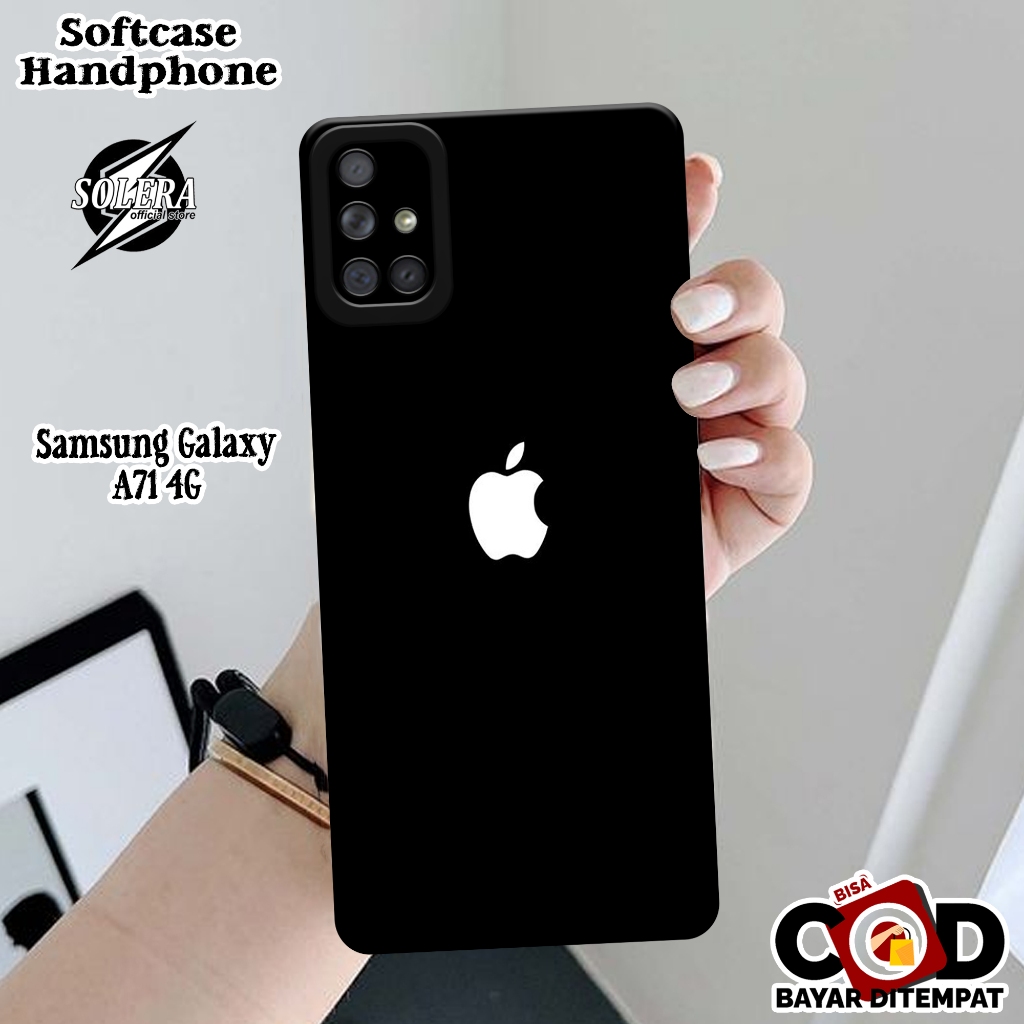 Case Samsung Galaxy A71 4G Softcase Samsung Galaxy A71 4G Terbaru Silikon  Pro Camera Fashion Case Lgoo IP Cover Hp Kesing Samsung Galaxy A71 4G
