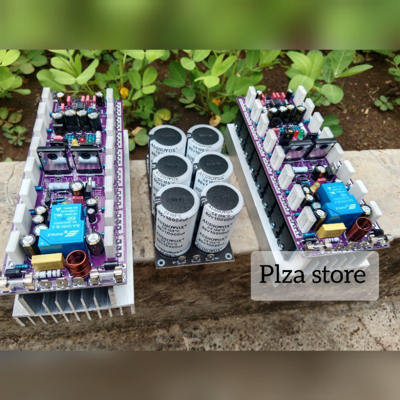 Jual Kit Driver Power Amplifier Socl Tef U Fullset Plus Psu Isi Elko V Uf Audiovox