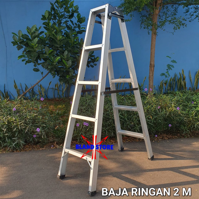 Jual Tangga Lipat Aluminium Caltex Biru Beban Kg M M M