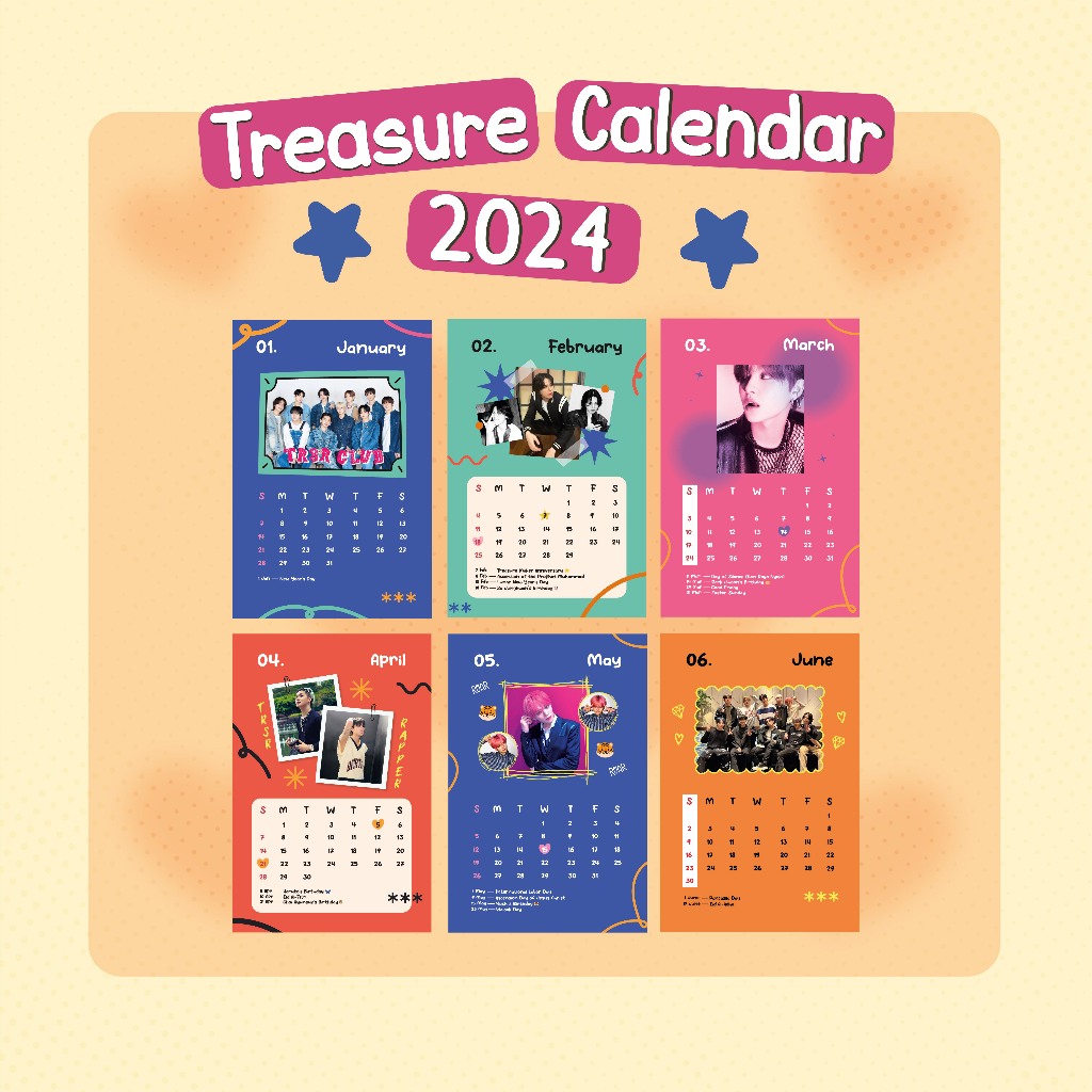 Jual TREASURE CALENDAR 2024 Shopee Indonesia