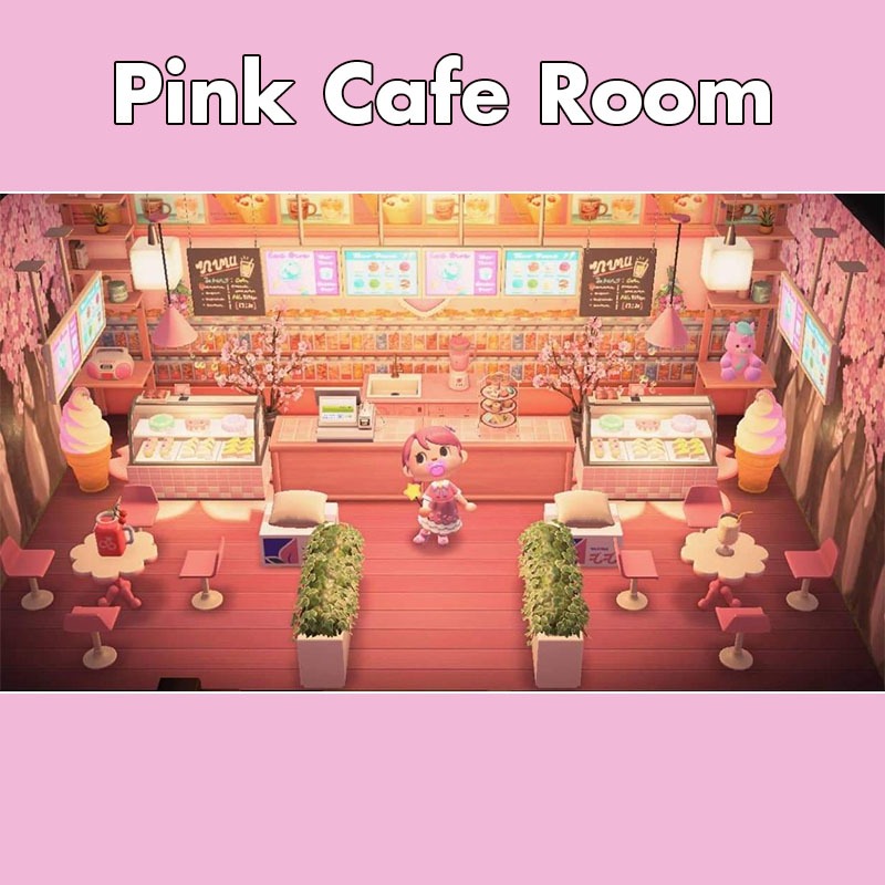 Jual Pink Cafe Room Animal Crossing New Horizons ACNH Shopee Indonesia