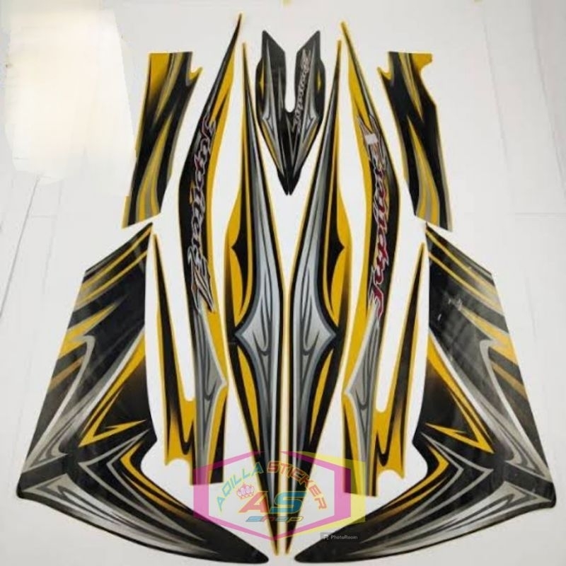 Jual Striping stiker lis les decal polet orian motor Yamaha Jupiter ...