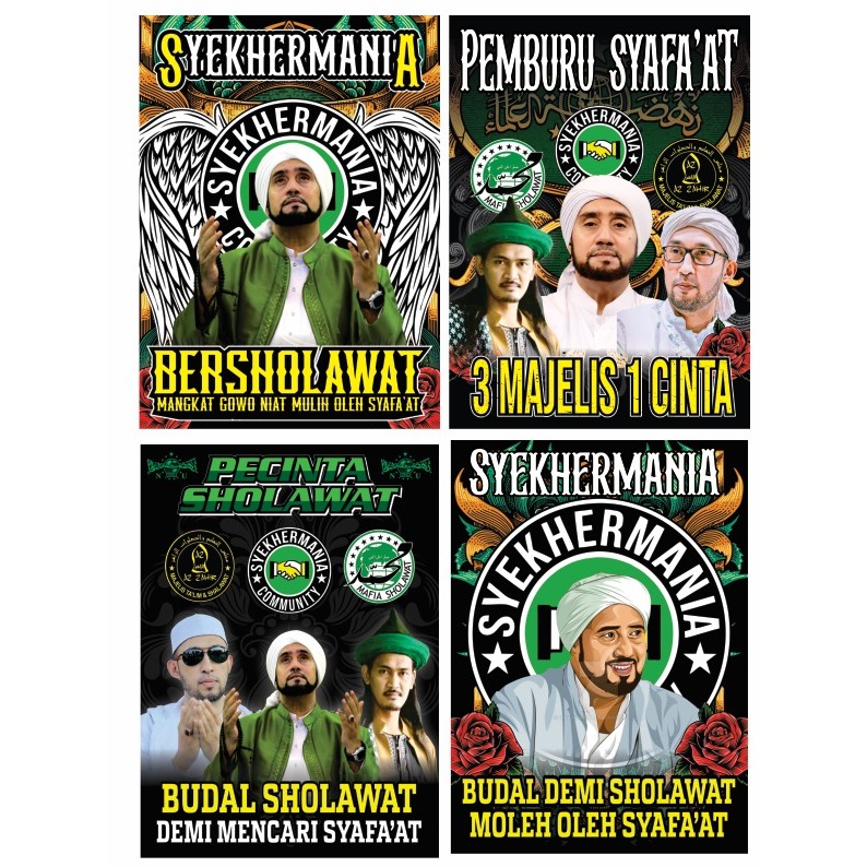 Jual BENDERA SHOLAWAT, BENDERA HABIB SYECH, BENDERA SYEKHERMANIA ...